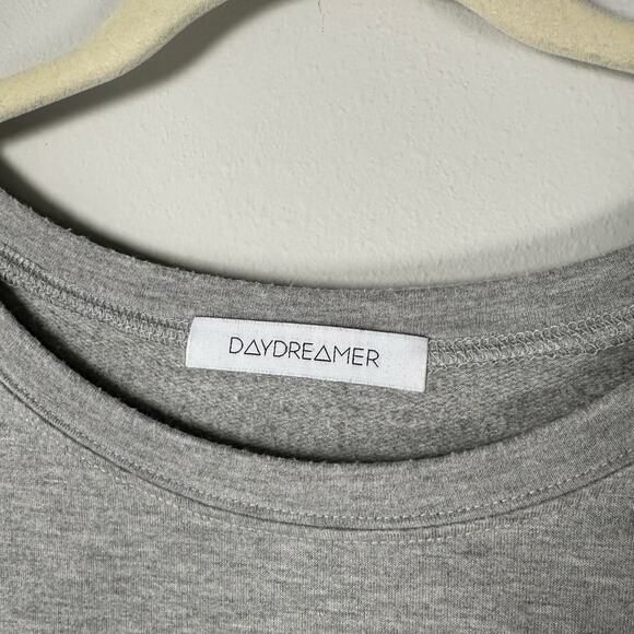 Daydreamer Gray "Partner In Wine" Graphic Long Sleeve Top Size Medium - Picture 4 of 8